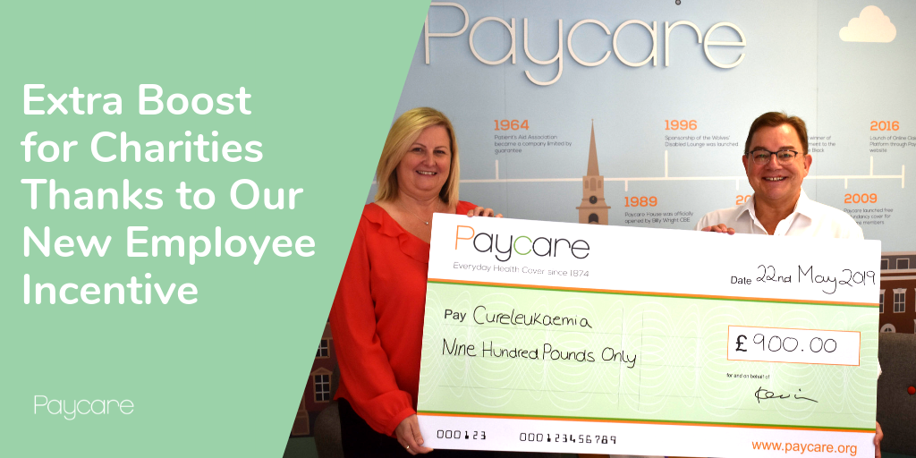 Extra Boost for Charities Thanks to Our New Employee Incentive