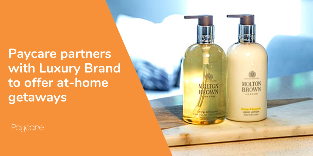 Molton Brown Header - Paycare partners with Luxury Brand to offer at-home getaways