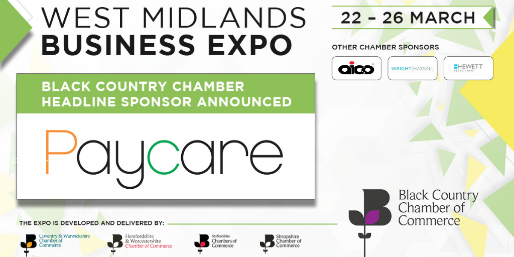 Paycare sponsors West Midlands Business Expo