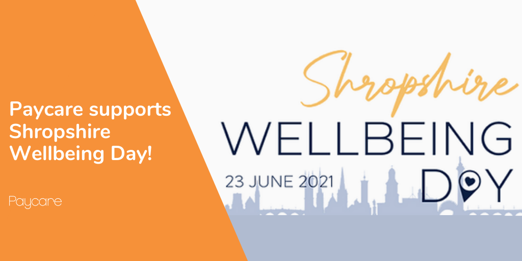 Paycare supports Shropshire Wellbeing Day!