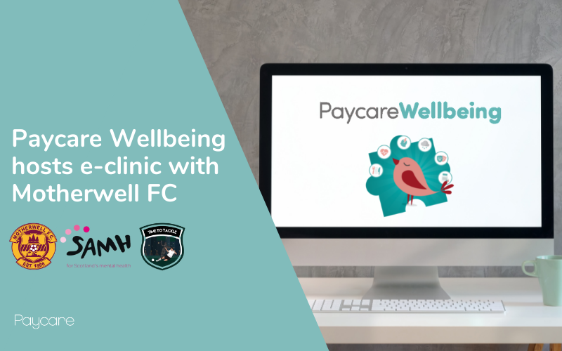 Paycare Wellbeing Motherwell FC SAMH