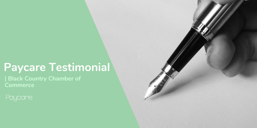Paycare Testimonial – Black Country Chamber of Commerce