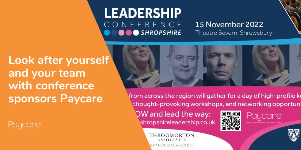 Look after yourself and your team with conference sponsors Paycare