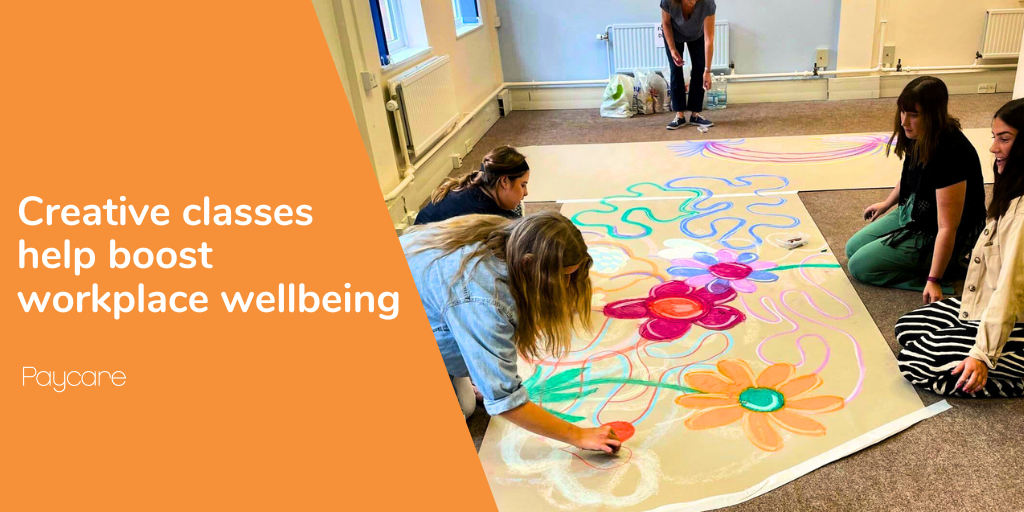 Creative classes help boost workplace wellbeing