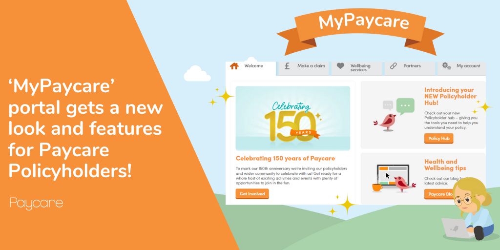 MyPaycare homepage updates