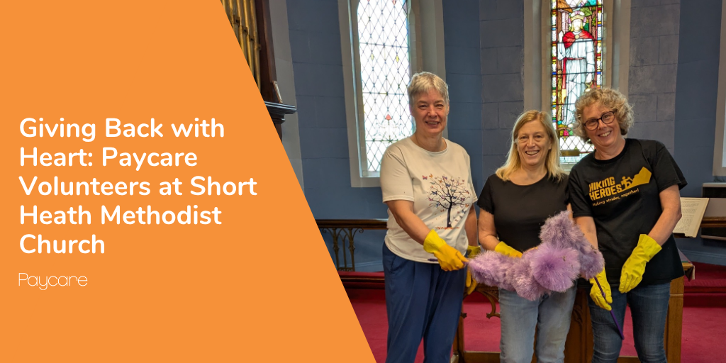 Giving Back with Heart Paycare Volunteers at Short Heath Methodist Church